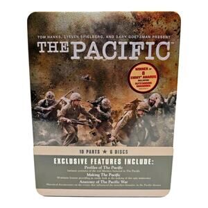 The Pacific 10 Parts 6 Discs Tom Hanks, Steven Spielberg, and Gary Goetzman